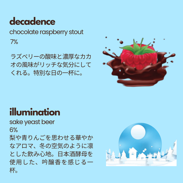 winter selection Rich or Light