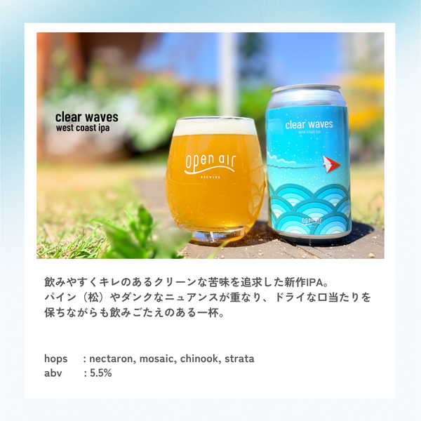 open airビール12本アソートセット